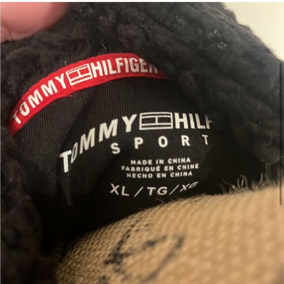 Tommy Hilfiger fleece chevron jacket - Picture 3 of 6